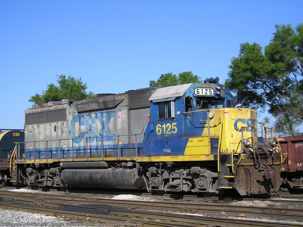 CSXT 6125 On CSX Y 101-20 At New River Yd